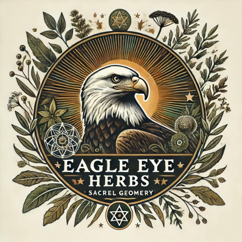 Eagle Eye Herbs Sacred Geometry Logo